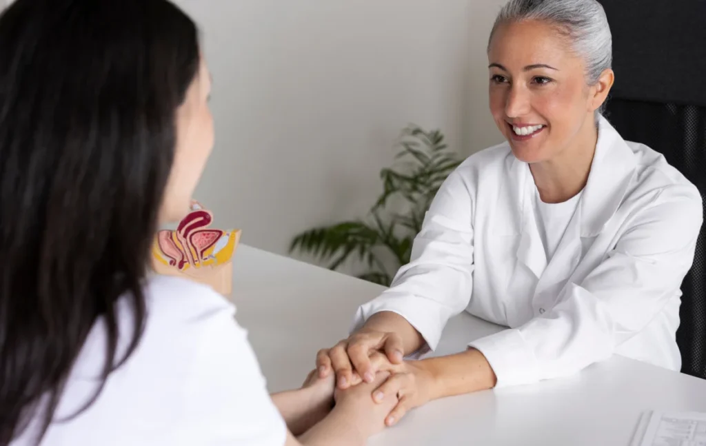 Gynecological exam and care for women’s health and wellness